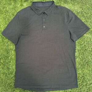 Lululemon Evolution Short Sleeve Polo Shirt Athletic Golf Pickleball Tennis Lrg